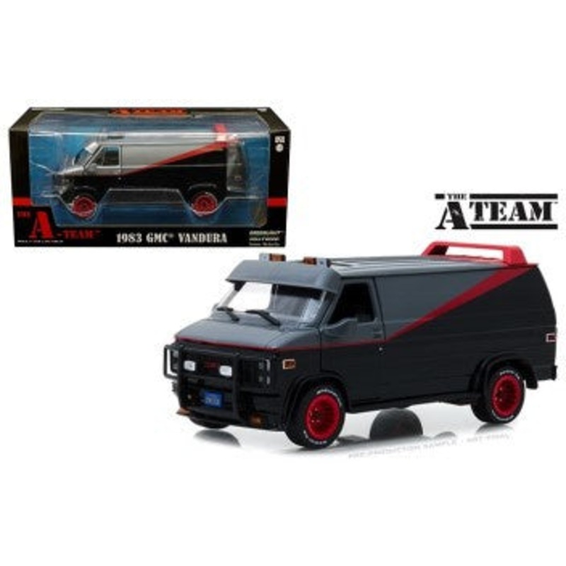 Greenlight - 1/24 GMC Vandura 1983 (The A Team 1983-87) (Black)