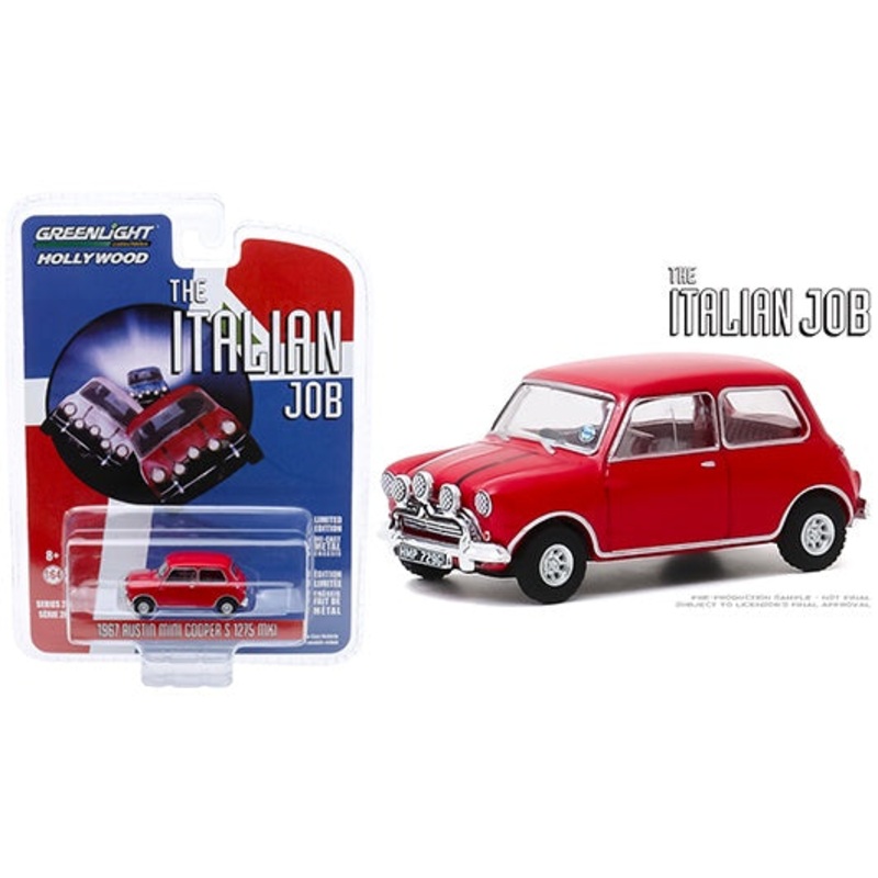 Greenlight - 1/64 Hollywood Series 8 Austin Mini Cooper s1275 1967 (Red)