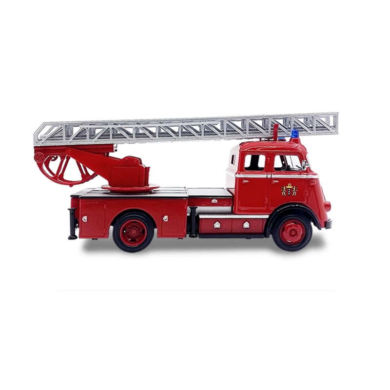 Lucky Die Cast - 1/43 DAF A1600 Fire Engine 1962