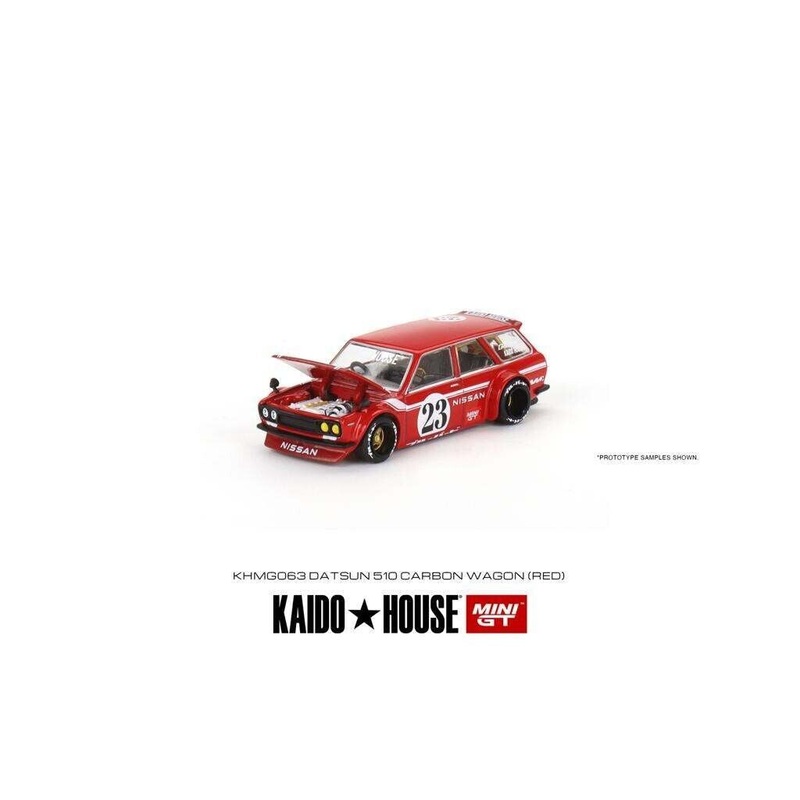 Mini GT - 1/64 Datsun 510 Wagon (Red) - KAIDO House