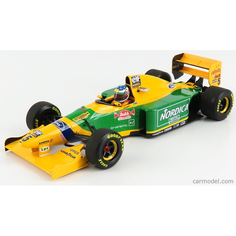 Minichamps - 1/18 Benetton Ford B193 (M.Schumacher) Winner 1993