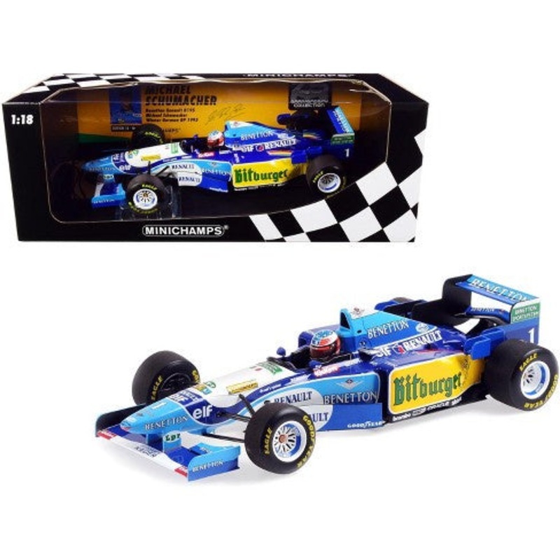 Minichamps - 1/18 Benetton Renault B195 (M.Schumacher) Winner German