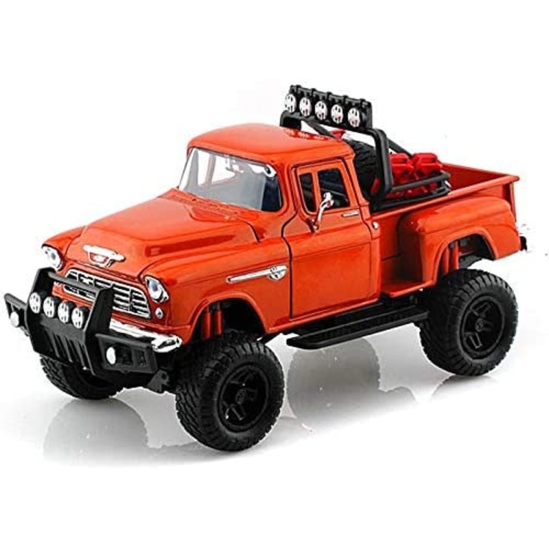 Motor Max - 1/24 Chevy Stepside 5100 Off Road 1955 (Orange)