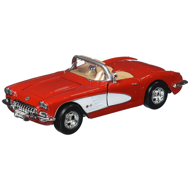 Motor Max - 1/24 Corvette 1959 (Red)