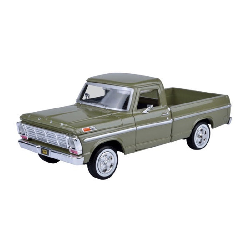 Motor Max - 1/24 Ford F-100 Pickup 1969 (Green)
