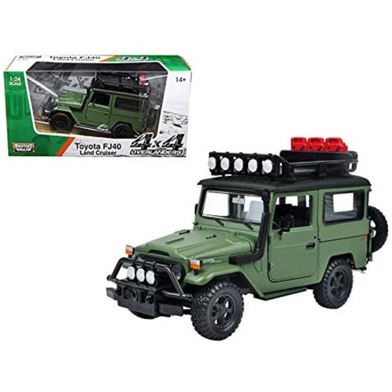 Motor Max - 1/24 Toyota FJ40 Land Cruiser (Matt Green)