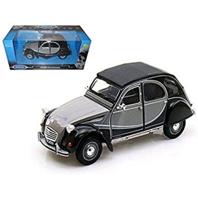 Welly - 1/24 Citroen 2CV 6 Charleston (Grey With Black)