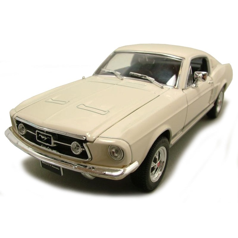 Welly - 1/24 Ford Mustang GT 1967 (Cream)