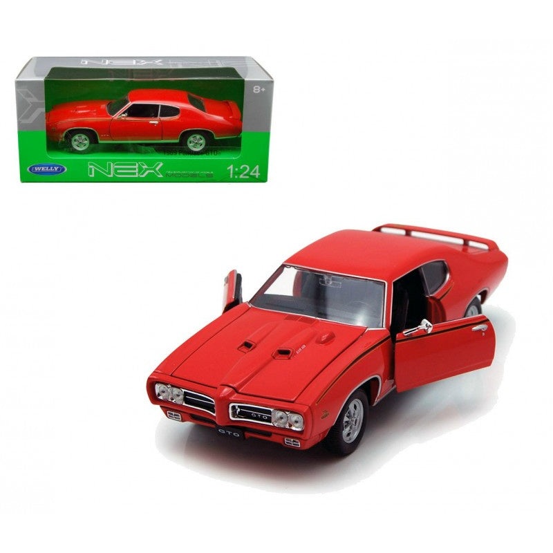 Welly - 1/24 Pontiac GTO 1969 (Orange)