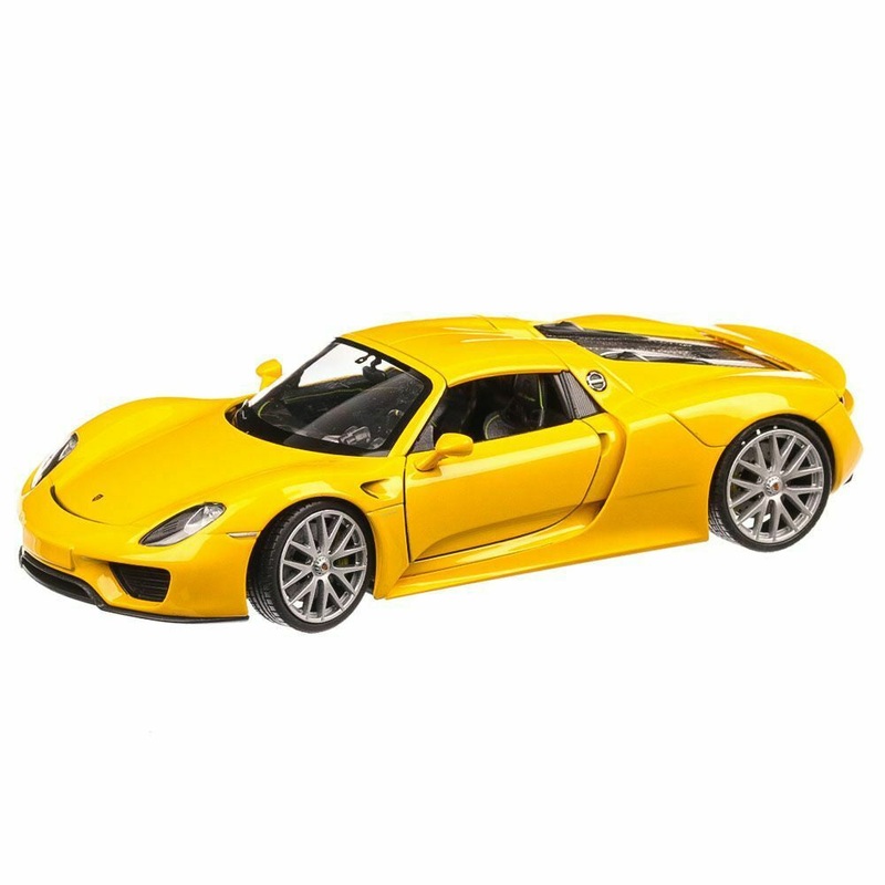 Welly - 1/24 Porsche 918 Spyder (Yellow)
