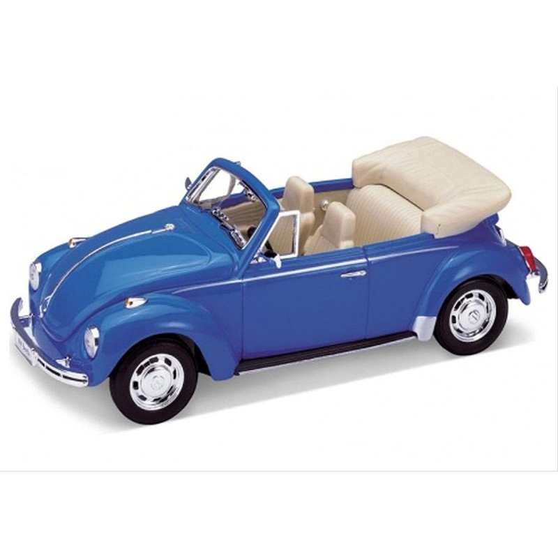 Welly - 1/24 Volkswagen Beetle Convertible (Blue)