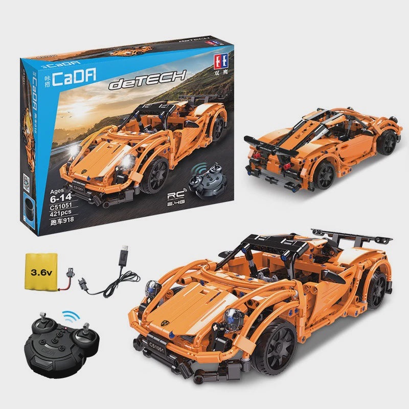 CaDA - Sportscar R/C control (Porsche) 421pcs