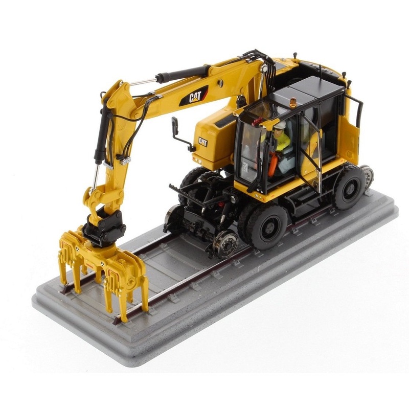 CAT/DM - 1/50 CAT M323F Railroad Wheeled Excavator