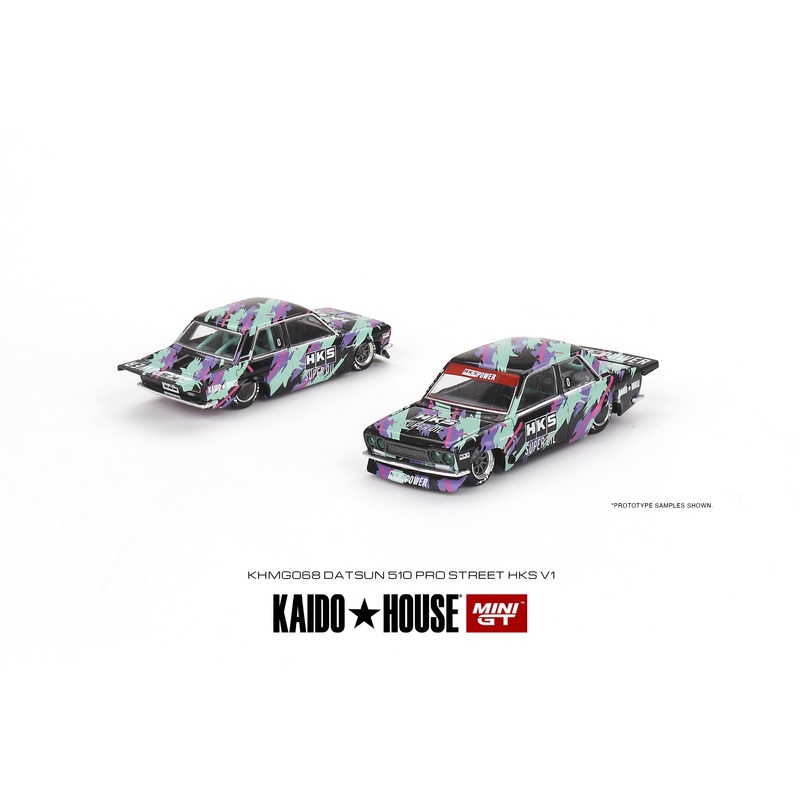 Mini GT - 1/64 Datsun 510 Pro Street HKS V1 - KAIDO House