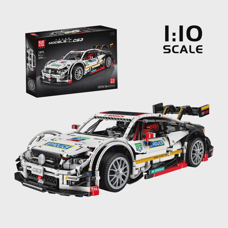 Mould King - 1/8 C63 White (Mercedes-Benz AMG C63 DTM) 2270pcs