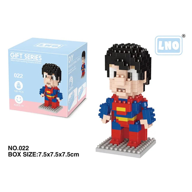 Wisehawk - Superman Micro Block (190pcs)