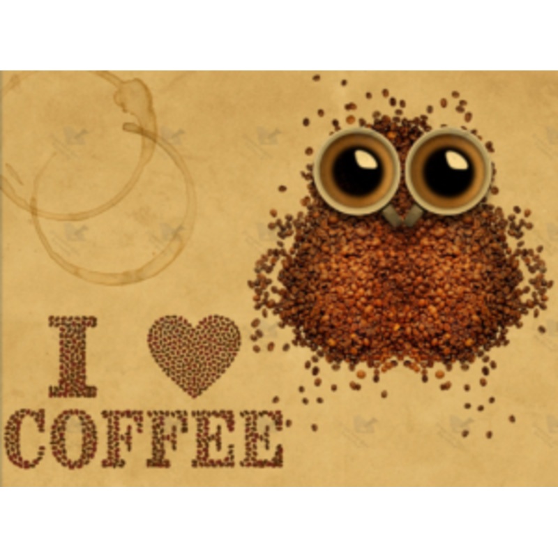 Diamond-Dot - DDP675 - I Love Coffee (40x30) Full