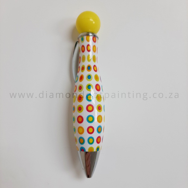 Diamond-Dot - DDPP006 - Yellow Bobble Pen