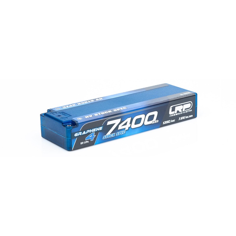 LRP - 7.6V Battery 7400mAH Lipo 135C Graphene 4 (HV Stock Spec)