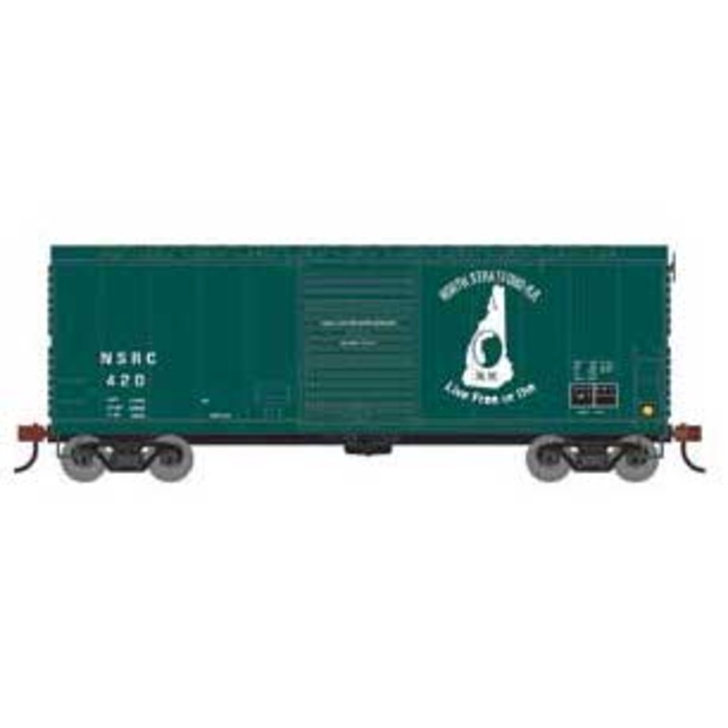 Athearn 67742 HO Scale RTR 40' Modernized Boxcar North Stratford Railroad NSRC 420