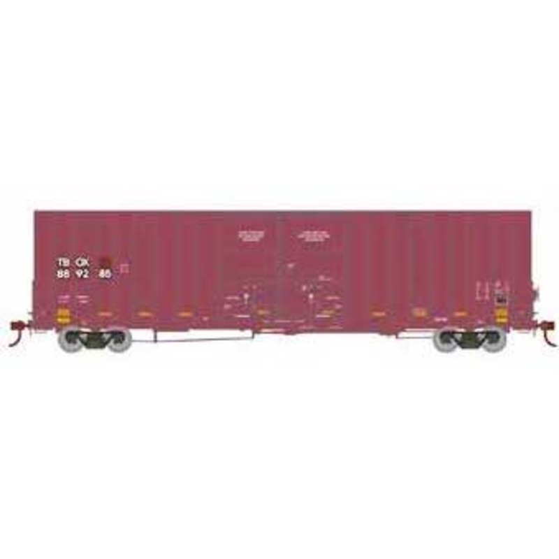 Athearn 75124 HO Scale 60' Gunderson Double Door Hi-Cube Boxcar Patched TBOX 889285