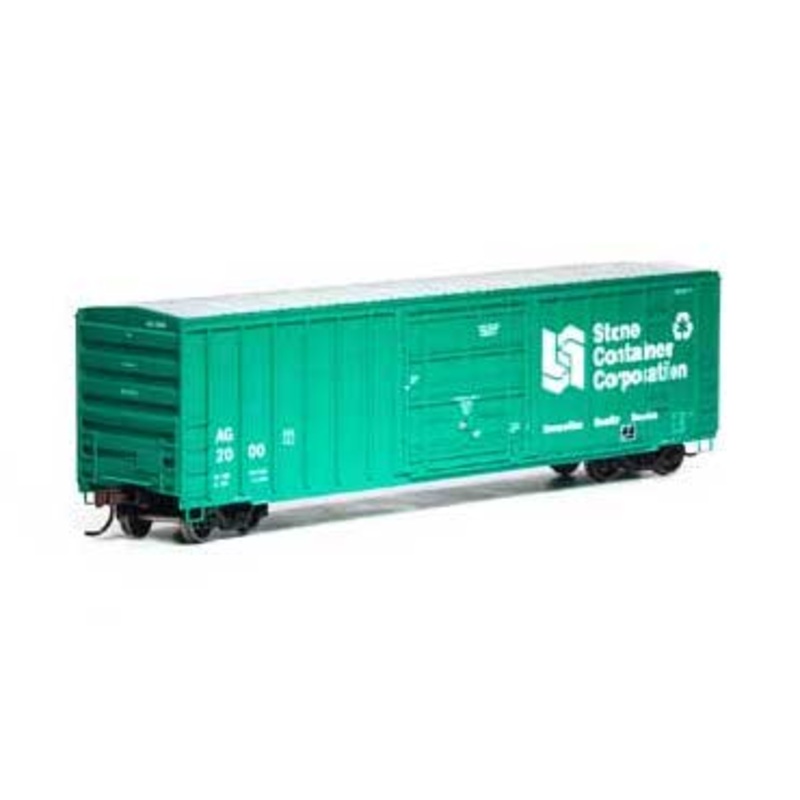 Athearn 87459 HO Scale 50' Superior Plug Door Boxcar Stone Container AG 2000