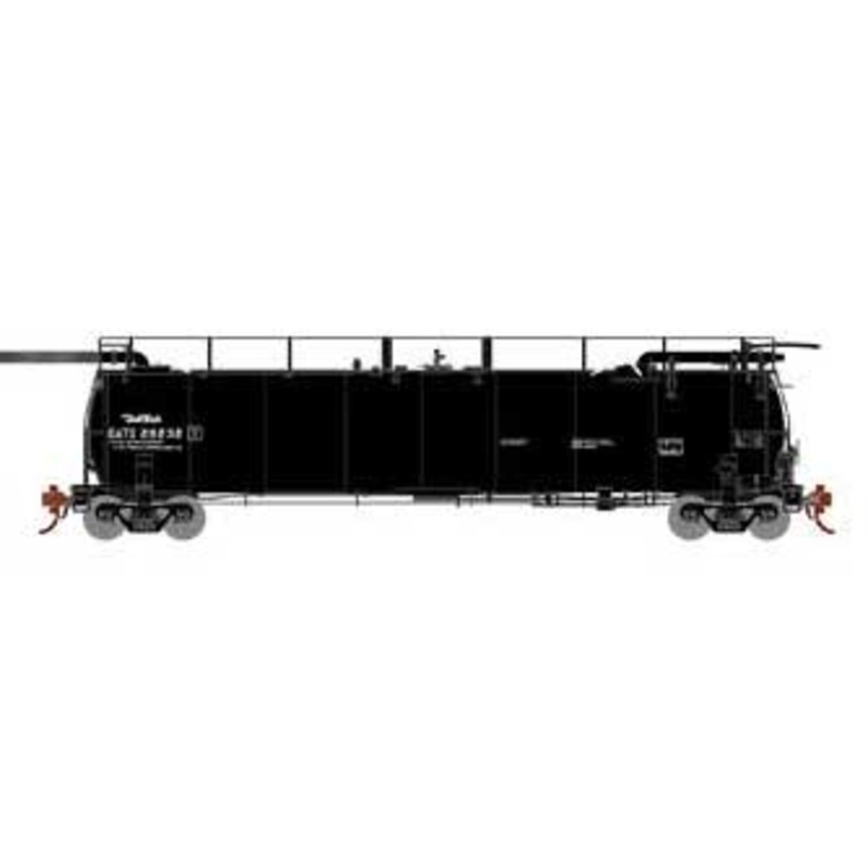 Athearn Genesis G67938 HO Scale Tank Train "Small Logo" GATX 28232