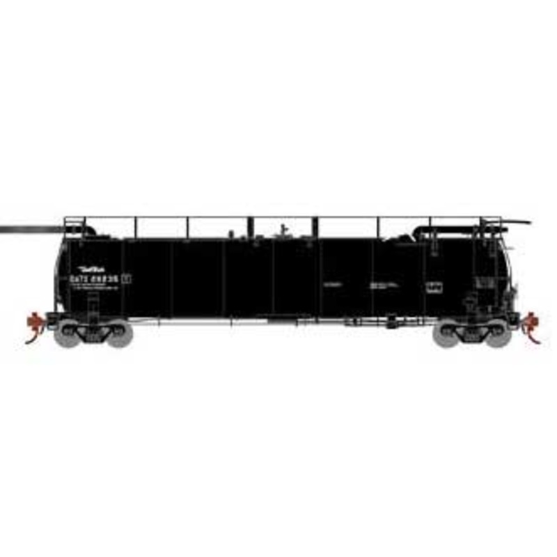 Athearn Genesis G67941 HO Scale Tank Train "Small Logo" GATX 28235