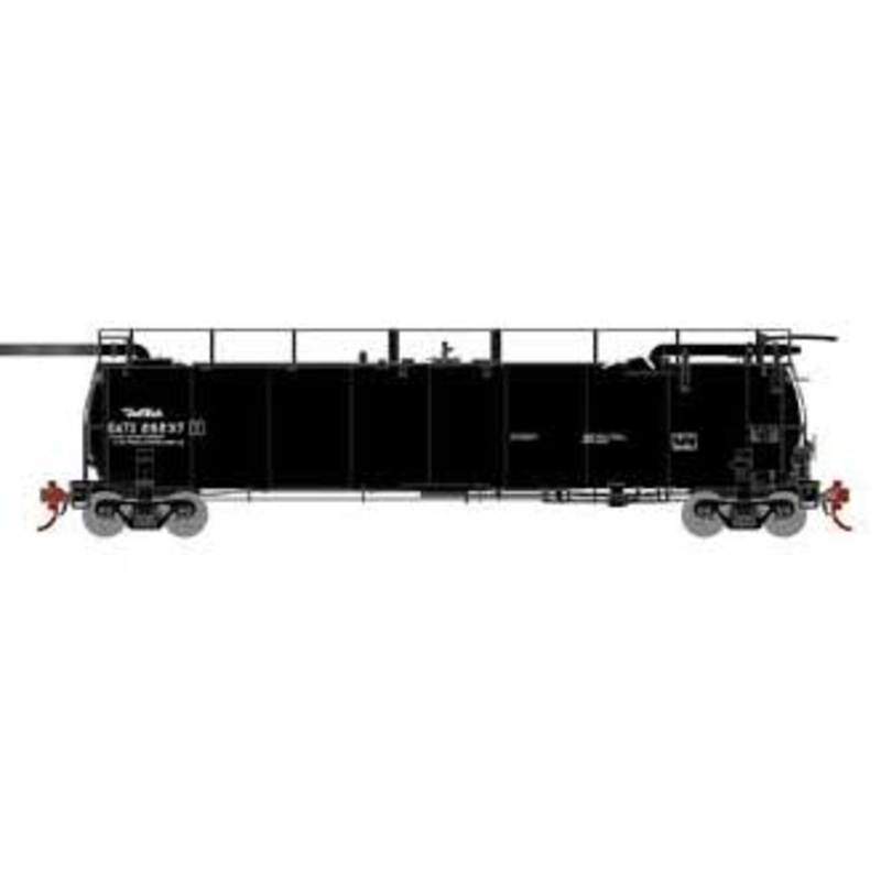 Athearn Genesis G67943 HO Scale Tank Train "Small Logo" GATX 28237