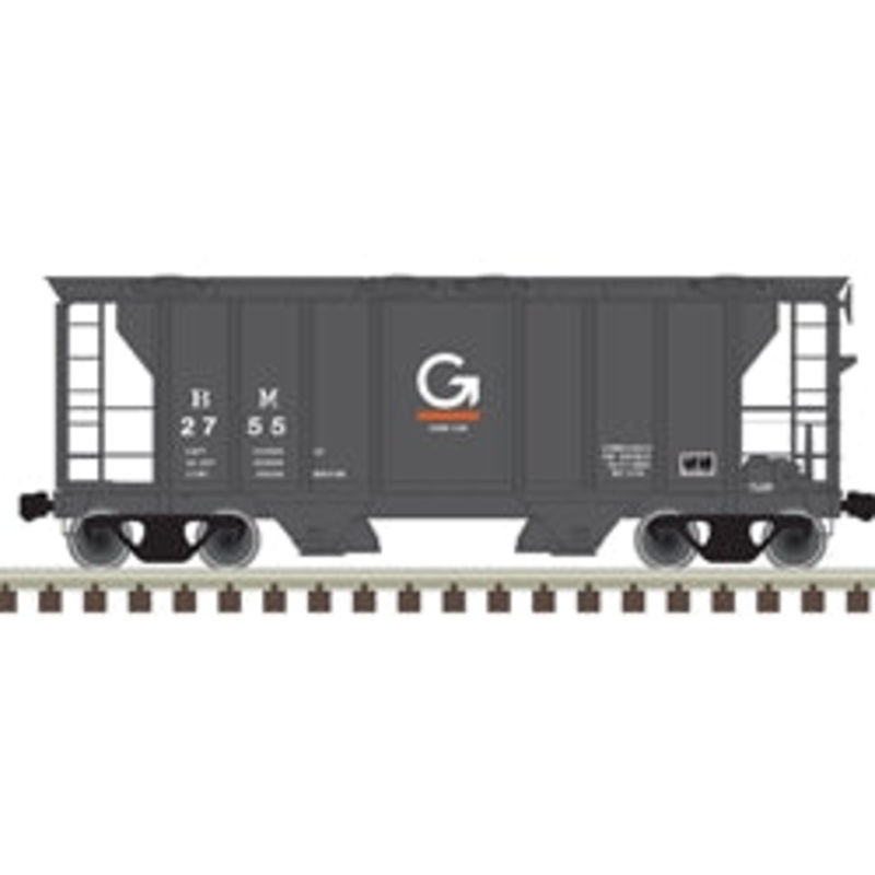 Atlas Trainman 20006550 HO Scale PS-2 Covered Hopper Guilford B&M 2757