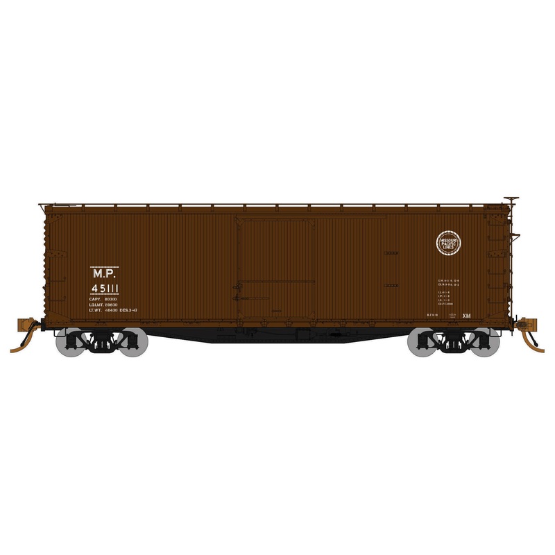 Rapido Trains 130107A HO Scale 40' USRA Boxcar Missouri Pacific MP # Varies