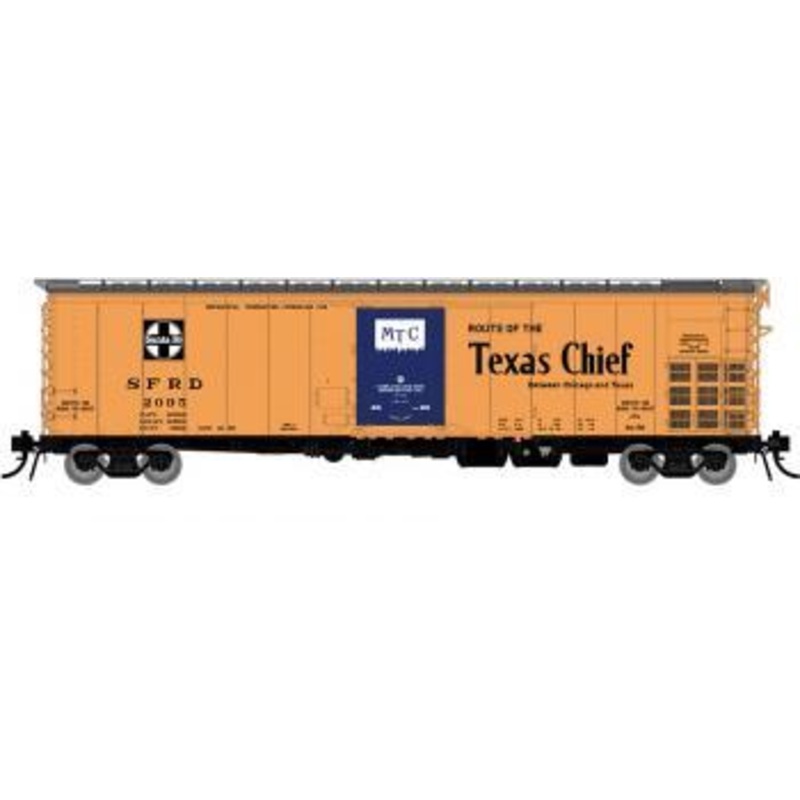 Rapido Trains 156003A HO Scale RR-56 Reefer Santa Fe Texas Chief SFRD # Varies