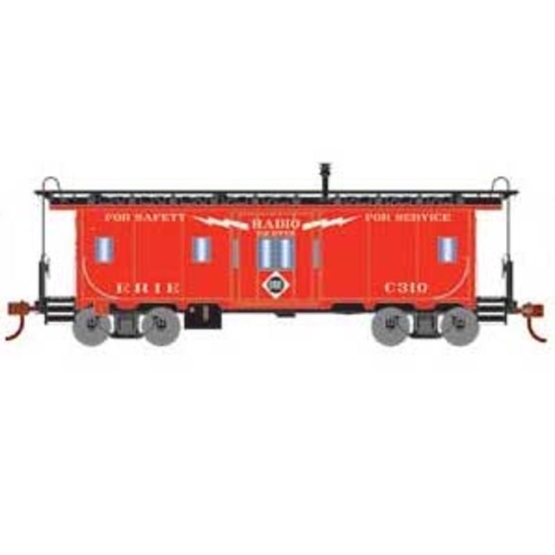Roundhouse 90187 HO Scale Bay Window Caboose Erie C310