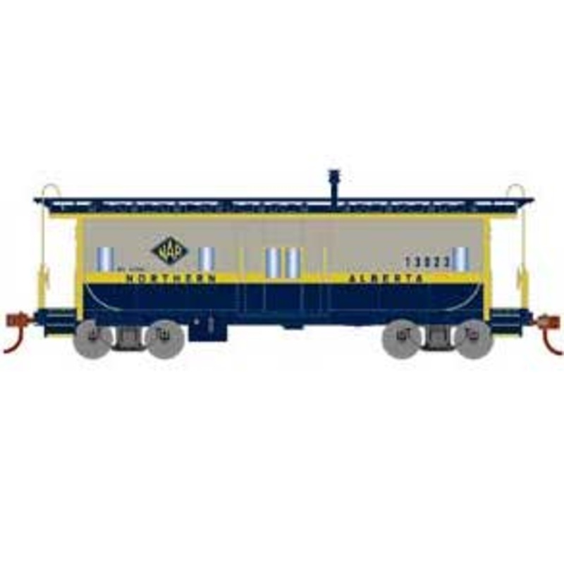 Roundhouse 90197 HO Scale Bay Window Caboose Northern Alberta NAR 13023