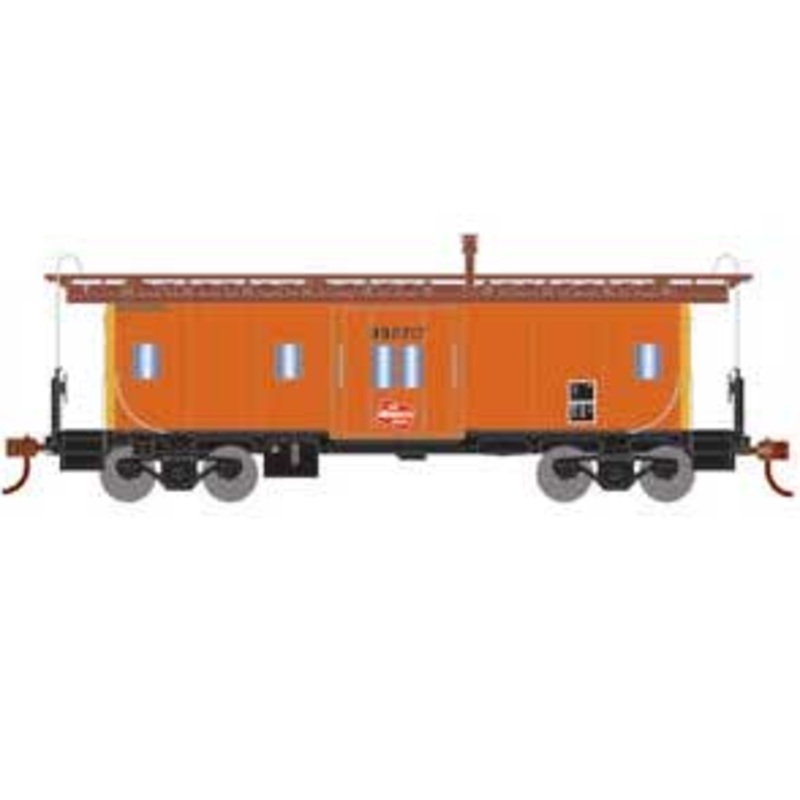 Roundhouse 90198 HO Scale Bay Window Caboose Milwuakee Road MILW 992217
