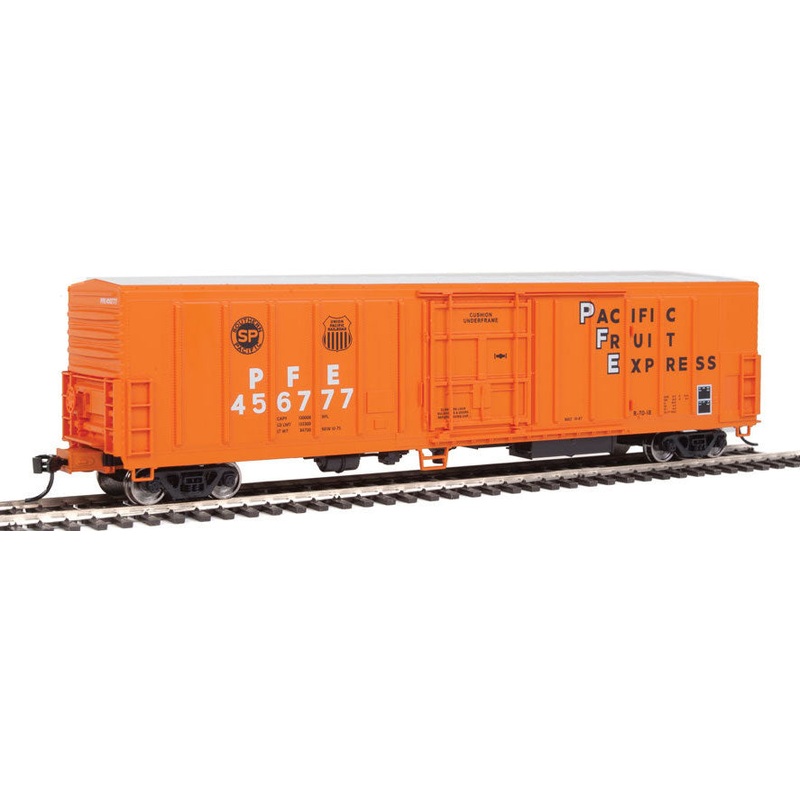Walthers Mainline 910-3913 HO Scale 57' Mechanical Reefer Pacifc Fruit Express PFE 456777