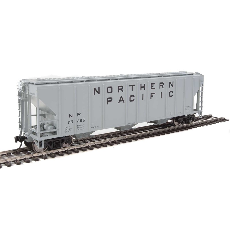 Walthers Mainline 910-7471 HO Scale 50' PS-2 CD 4427 Covered Hopper Northern Pacific NP 76266