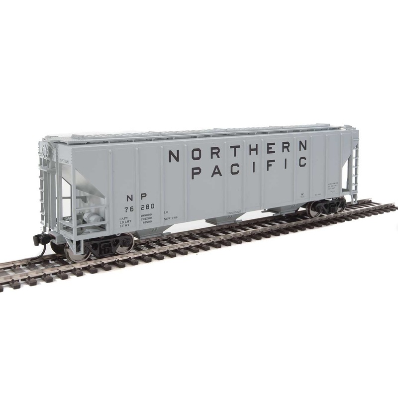 Walthers Mainline 910-7472 HO Scale 50' PS-2 CD 4427 Covered Hopper Northern Pacific NP 76280