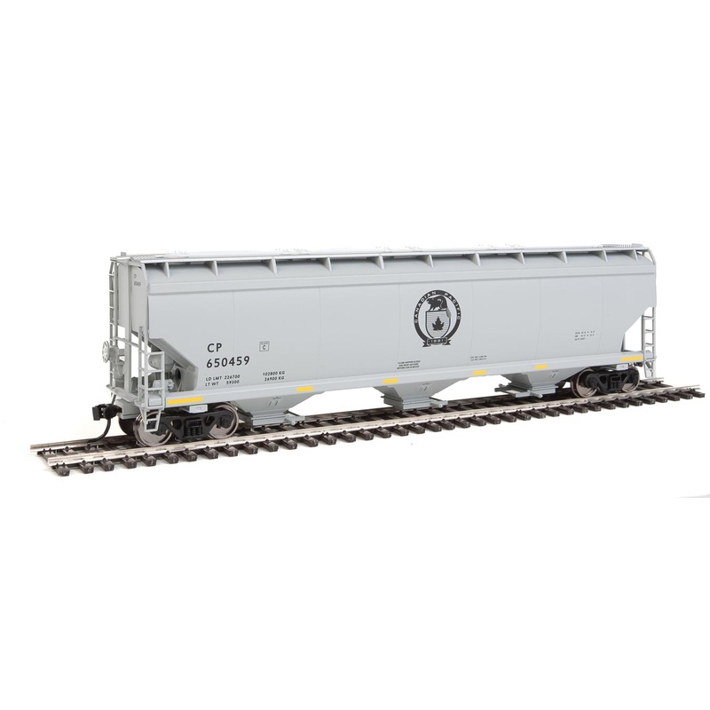 Walthers Mainline 910-7639 HO Scale 60' NSC 5150 3 Bay Covered Hopper Canadian Pacific CP 650459