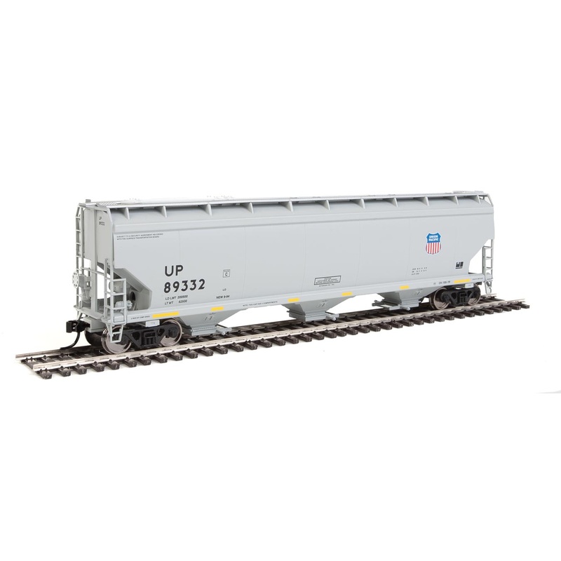 Walthers Mainline 910-7655 HO Scale 60' NSC 5150 3 Bay Covered Hopper Union Pacific UP 88332