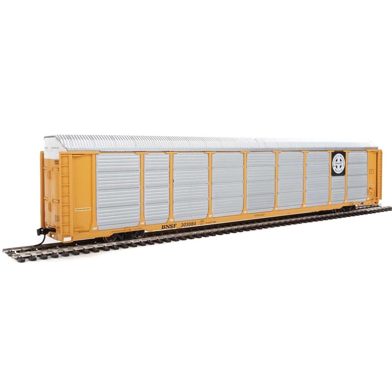 Walthers Proto 920-101415 HO Scale 89' Tri-level Auto Carrier BNSF 303084