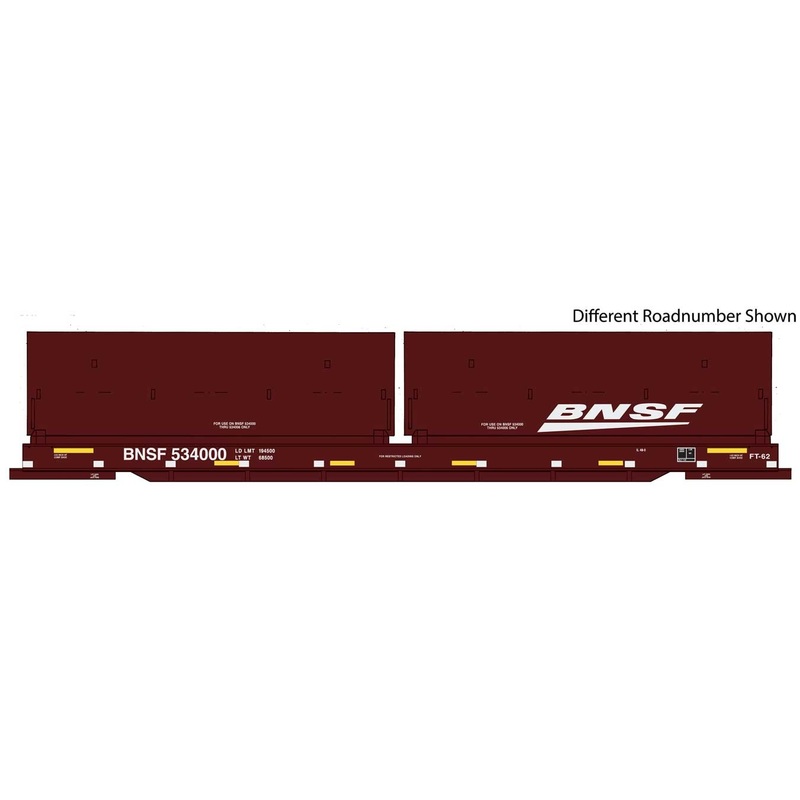 Walthers Proto 920-105238 HO Scale 50' Evans Cushion Coil Car BNSF 534004