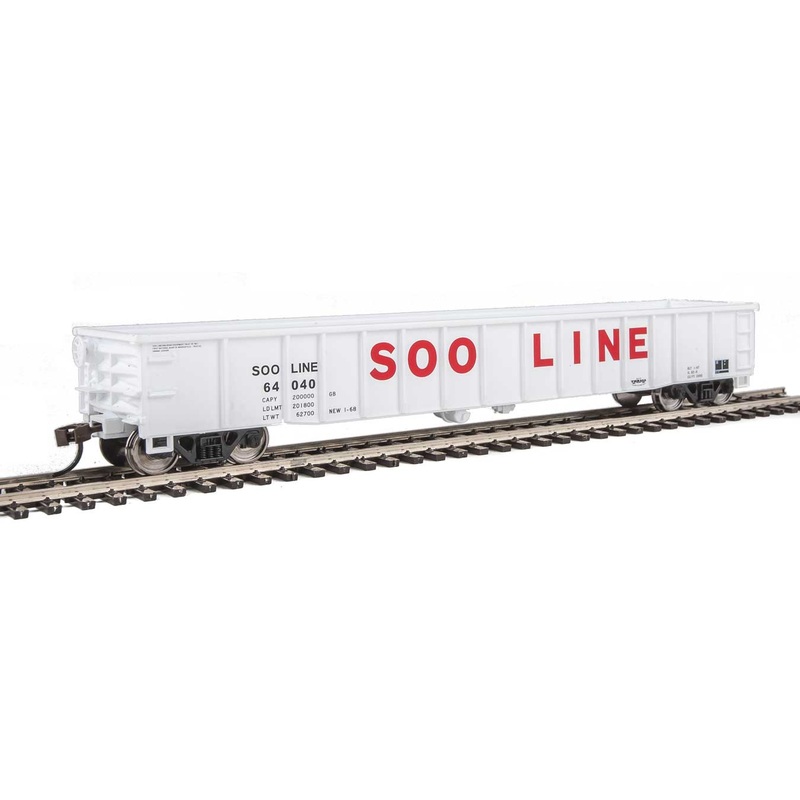 Walthers Trainline 931-1865 HO Scale Gondola SOO Line 64040 - NOS