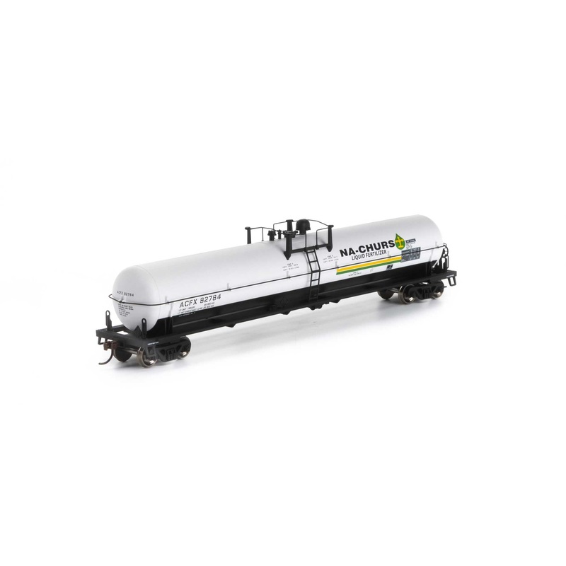 Athearn 18015 HO Scale 62' Tank Car Na-Churs Fertalizer ACFX 82784