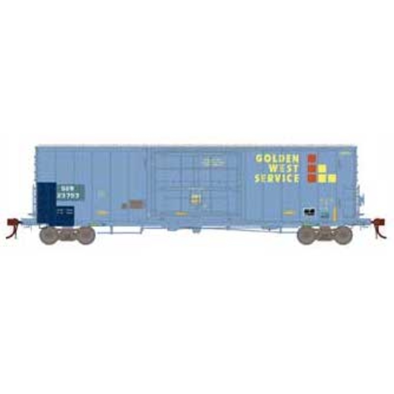 Athearn Genesis G26844 HO Scale 50' PC&F Boxcar "Primed for Grime"  Ex Golden West SSW 23793