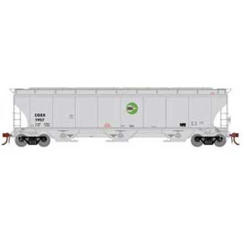 Athearn Genesis G89993 HO Scale Trinity 3 Bay Covered Hopper Cargill CGEX 1957