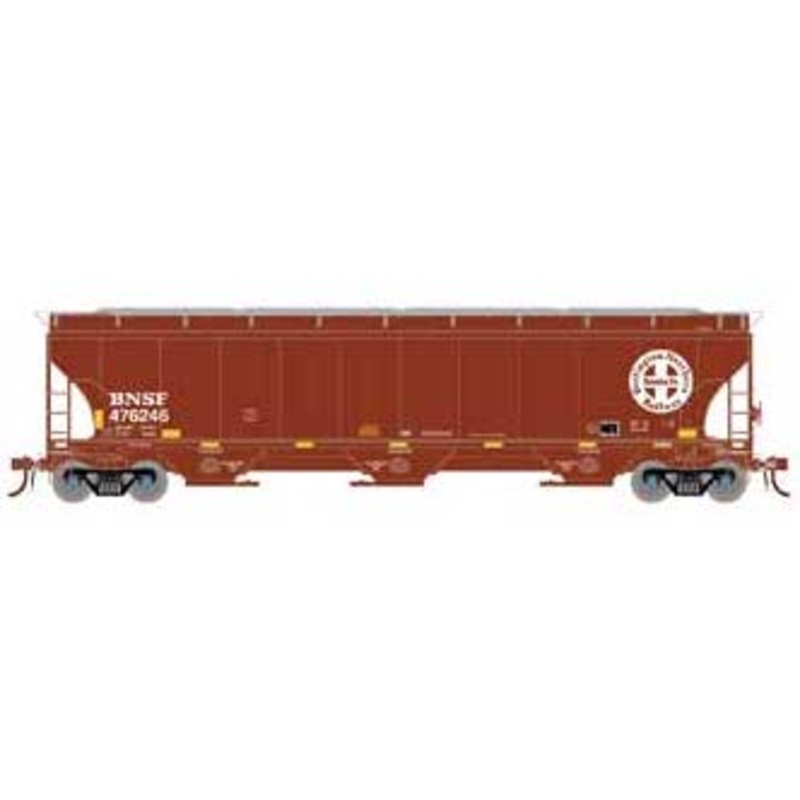 Athearn Genesis G90004 HO Scale Trinity 3 Bay Covered Hopper BNSF "Circle/Cross" 476246