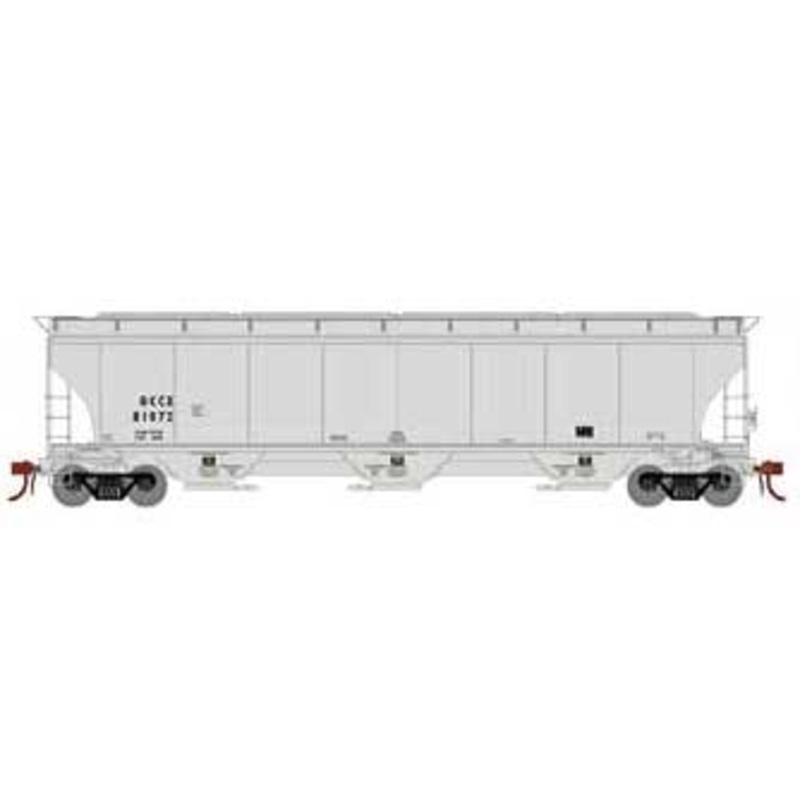 Athearn Genesis G97163 HO Scale Trinity 3 Bay Covered Hopper General American GCCX 81072