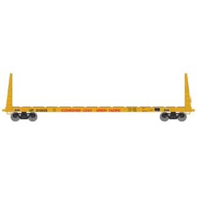 Athearn HO 90563 60' Bulkhead Flatcar Union Pacific UP 215555