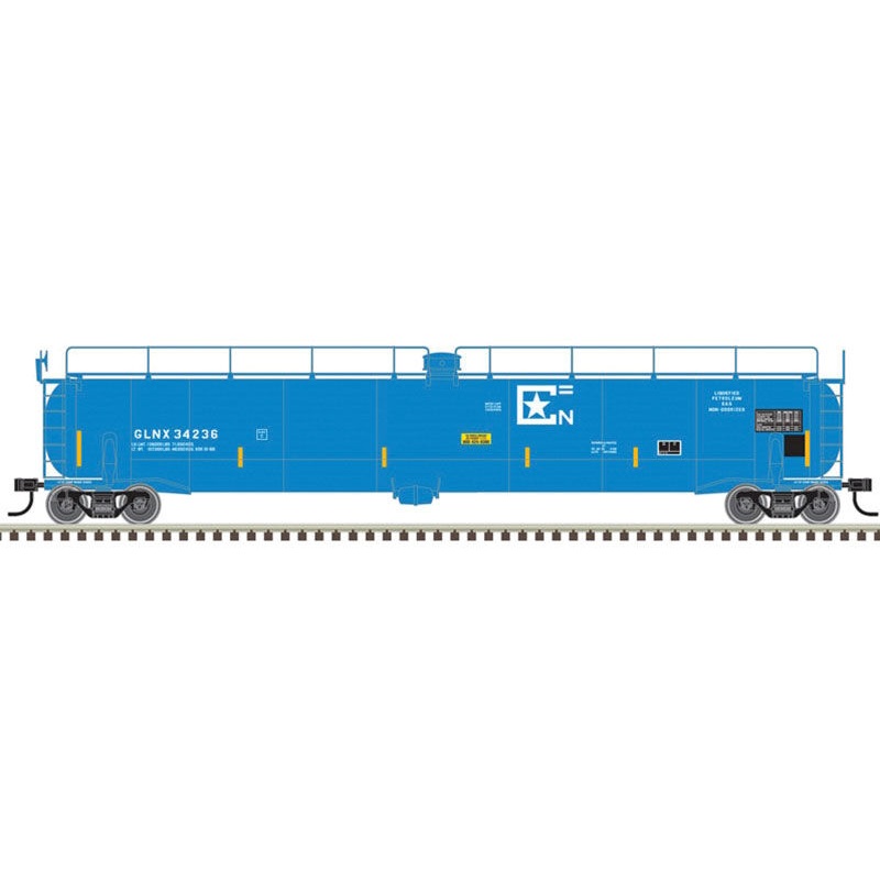 Atlas 20005970 HO Scale 33,000 Gallon LPG Tank Car GLNX 34236